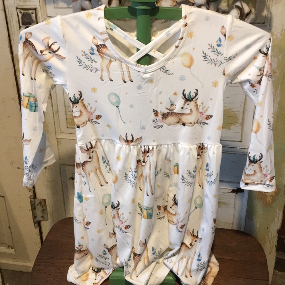 🎃Boutique Style Girls Birthday Dress - size Large